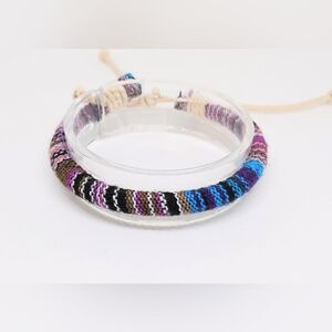 ‎Men's bracelet striped new e16